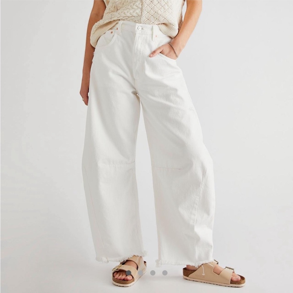 Citizens Of Humanity Horseshoe Barrel Leg Denim